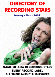 Directory Of Recording Stars